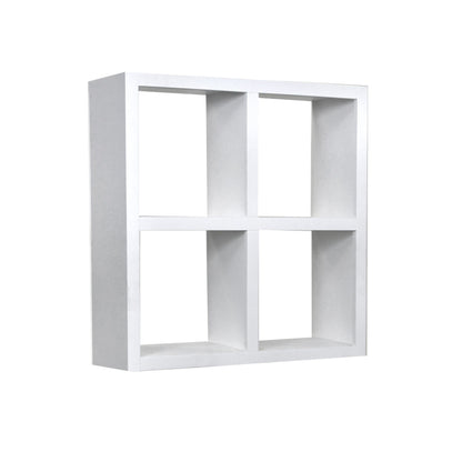 Cube Shelving (2 high x 2 wide) Office &amp; Storage Furniture Beachwood Designs White