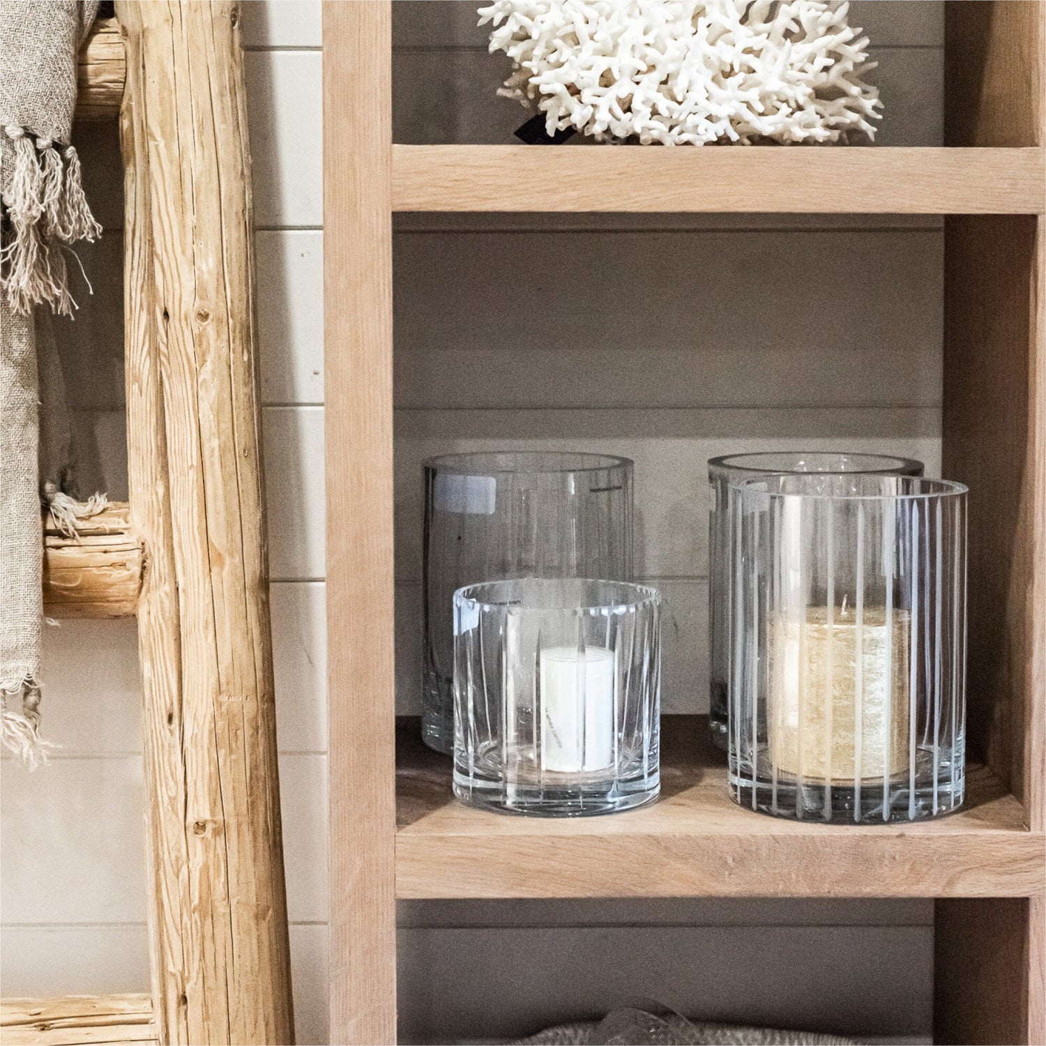 Cube Shelving (4 high x 1 wide) Office &amp; Storage Furniture Beachwood Designs