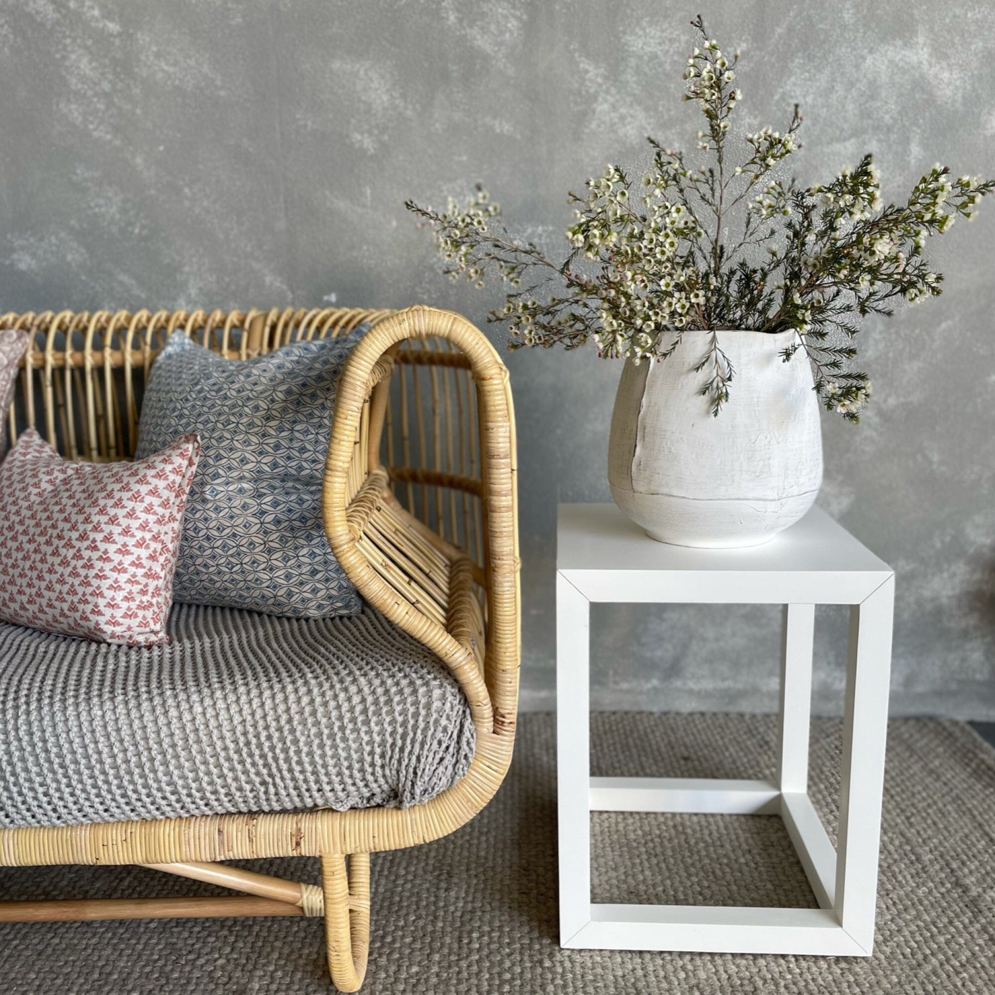 Cubic Side Table Living Furniture Beachwood Designs