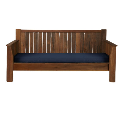 Custom Classic Outdoor Daybed Outdoor Furniture Beachwood Designs 2120mm Natural Navy