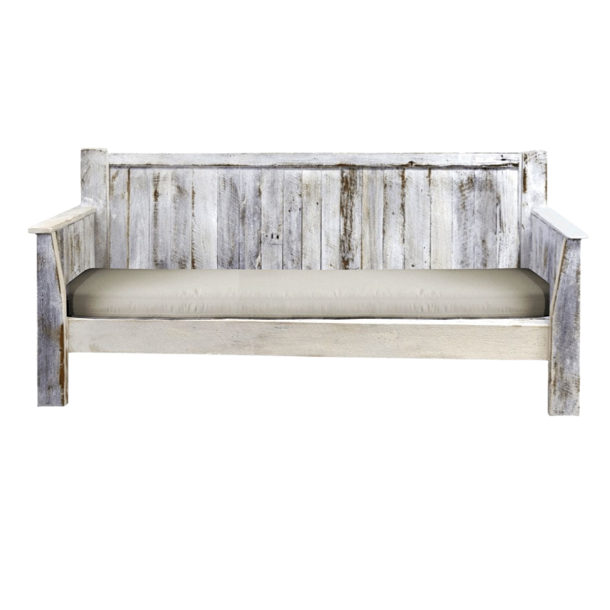Custom Classic Outdoor Daybed Outdoor Furniture Beachwood Designs 2120mm Whitewash Alabaster