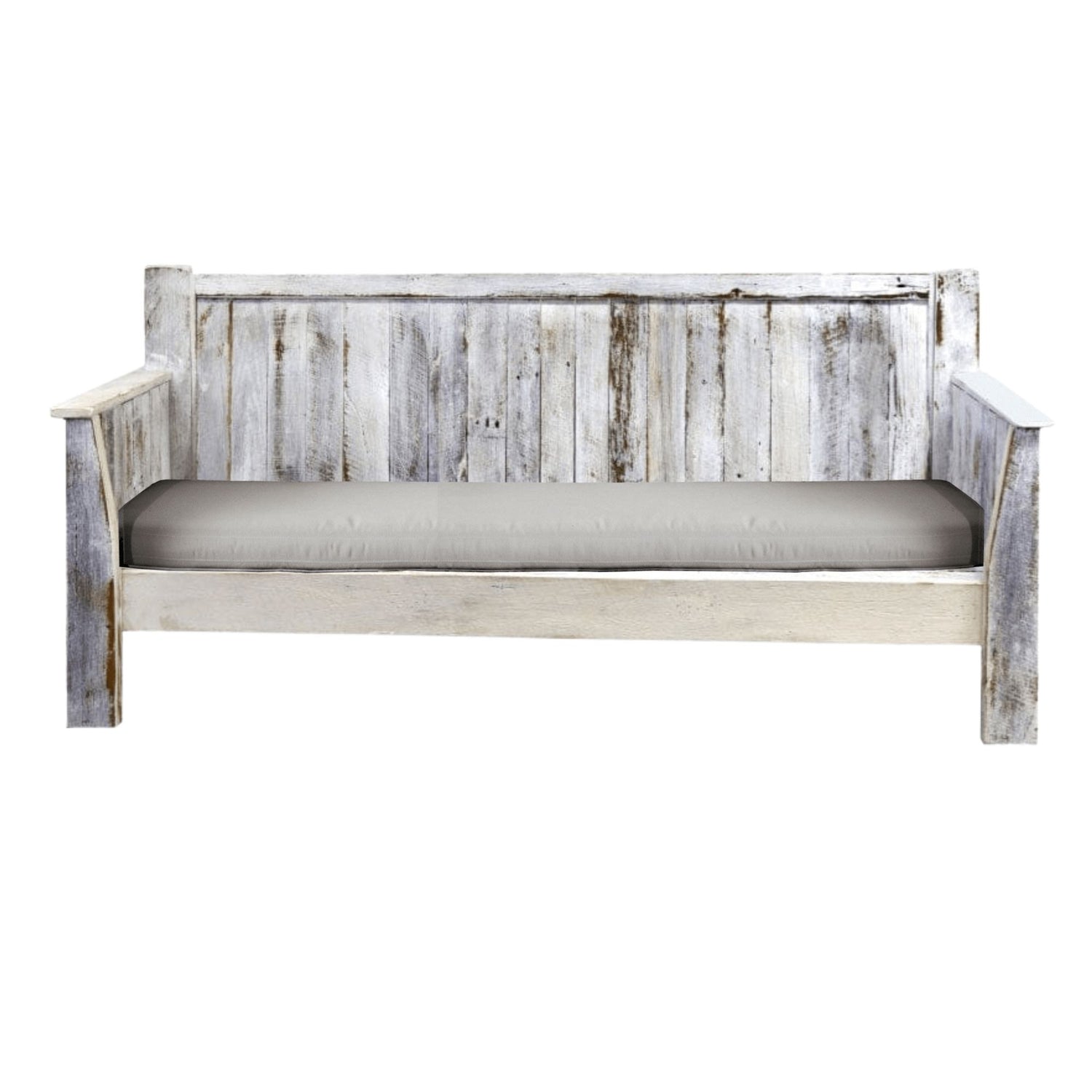 Custom Classic Outdoor Daybed Outdoor Furniture Beachwood Designs 2120mm Whitewash Diamond
