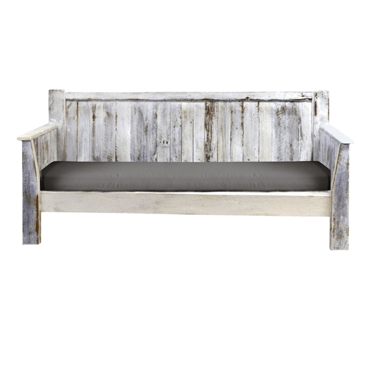 Custom Classic Outdoor Daybed Outdoor Furniture Beachwood Designs 2120mm Whitewash Slate