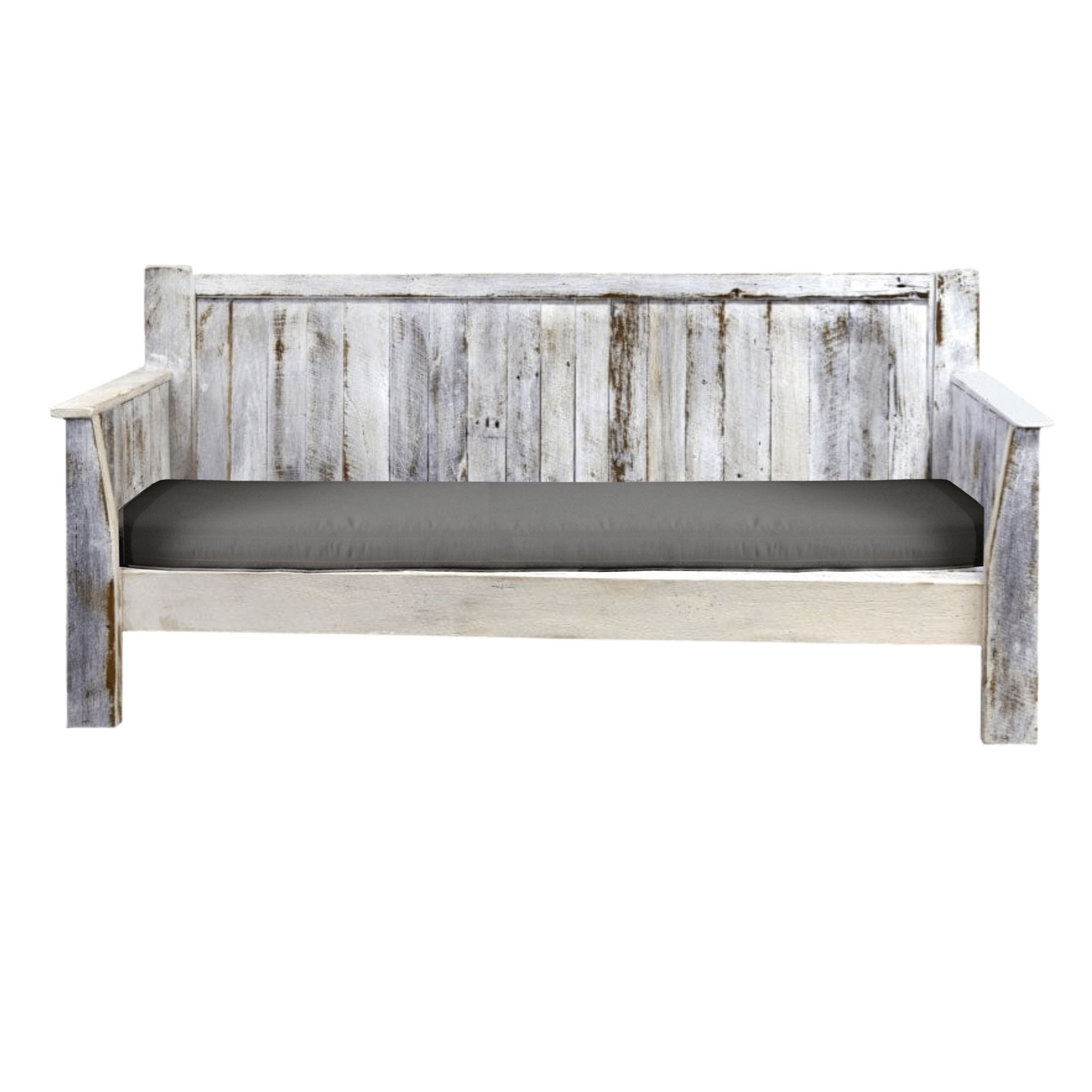 Custom Classic Outdoor Daybed Outdoor Furniture Beachwood Designs 2120mm Whitewash Slate