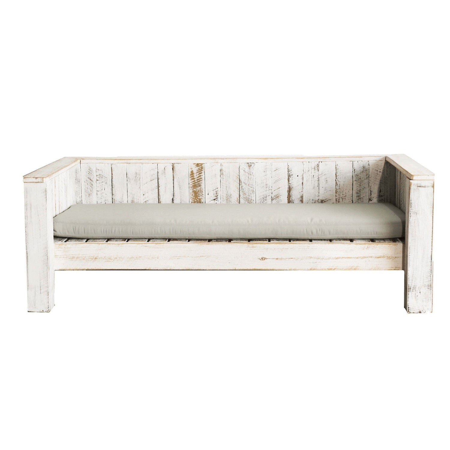 Custom Modern Daybed Outdoor Furniture Beachwood Designs 2100mm Whitewash Sit Out Alabaster