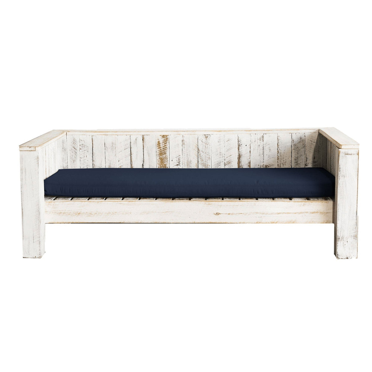 Custom Modern Daybed Outdoor Furniture Beachwood Designs 2100mm Whitewash Sit Out Navy