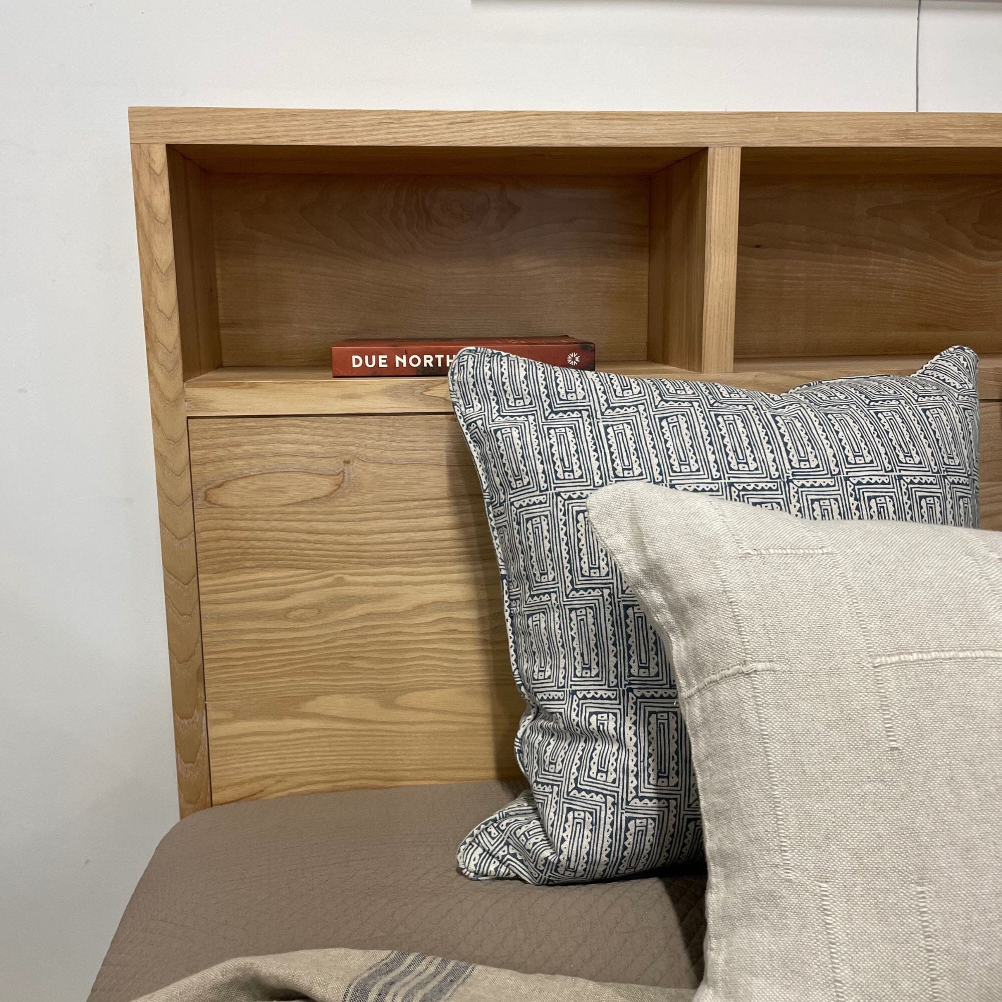 Custom Storage Bed - Queen Bedroom Furniture Beachwood Designs 