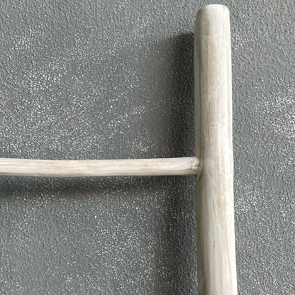 Driftwood Timber Ladder - Medium Homewares Beachwood Designs