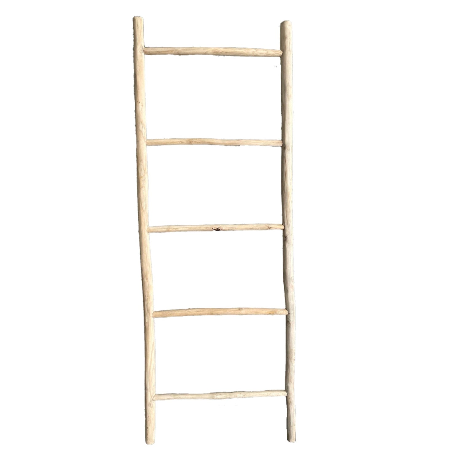 Driftwood Timber Ladder - Medium Homewares Beachwood Designs Natural Driftwood 