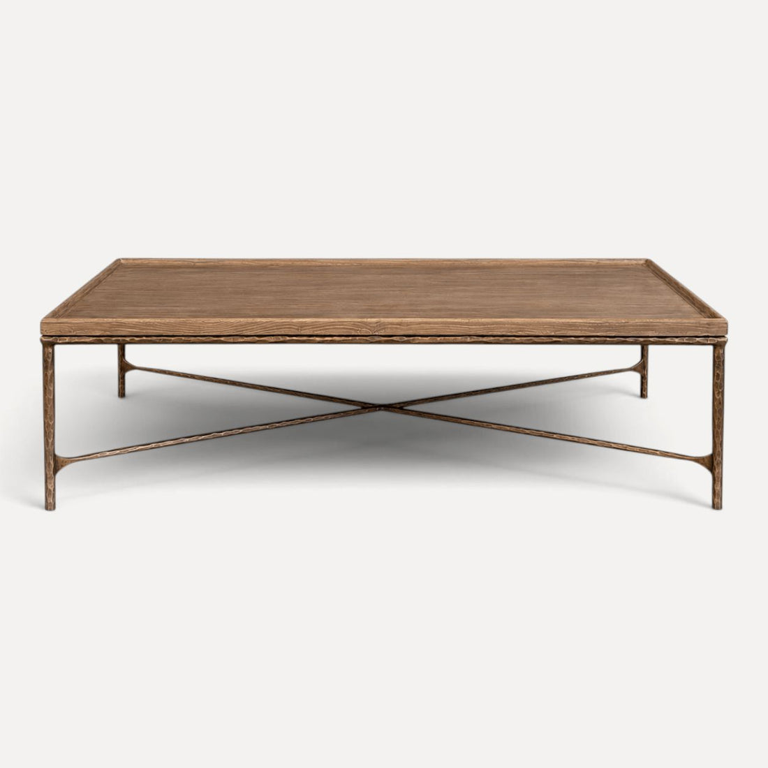 Elm &amp; Brass Coffee Table Living Furniture Beachwood Designs 