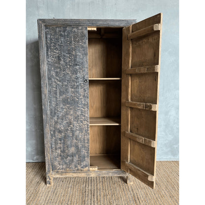 Elm Cupboard - Distressed Black Living Furniture Beachwood Designs 