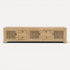Elm Media Unit L2500mm - Lattice Doors Living Furniture Beachwood Designs Natural Elm 