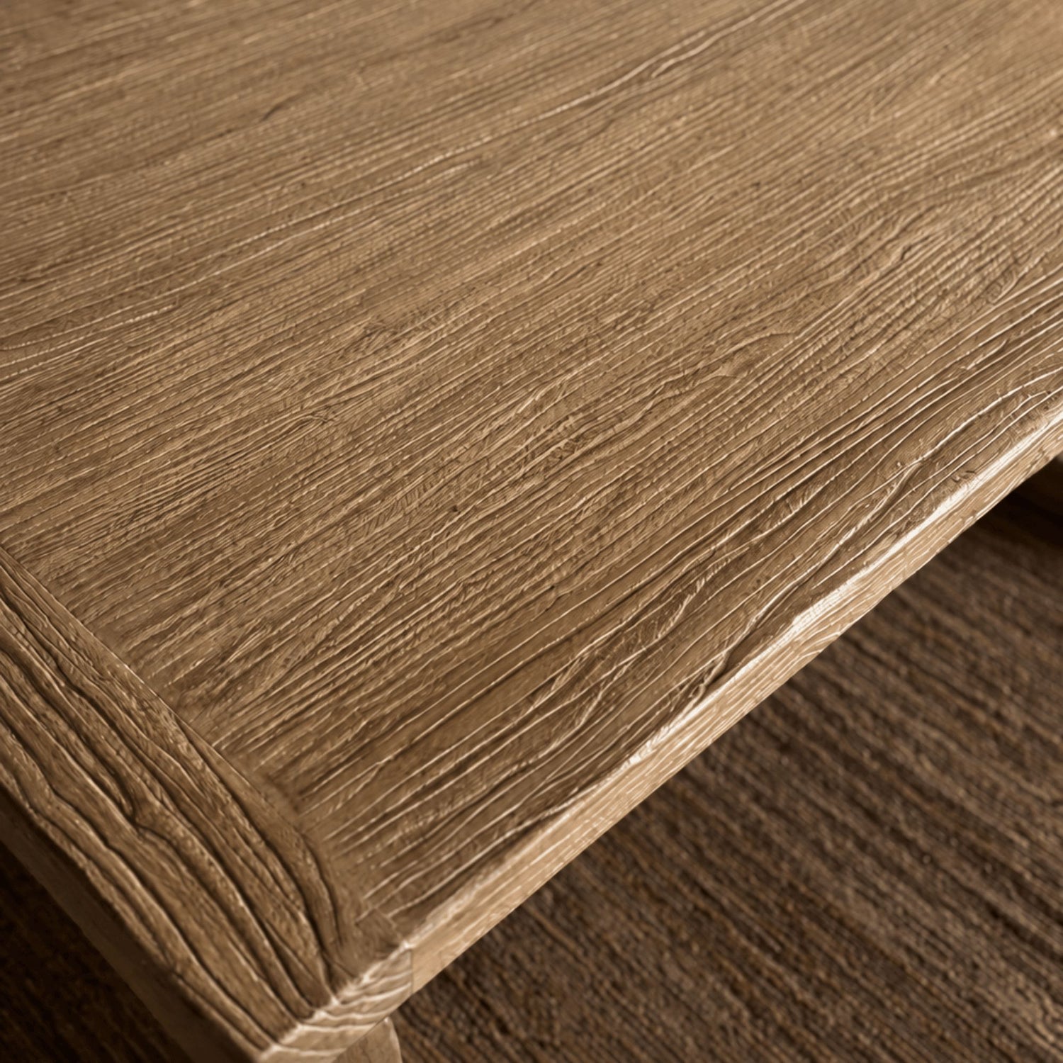 Elm Pedestal Dining Table L2200mm - Natural Dining Furniture Beachwood Designs 