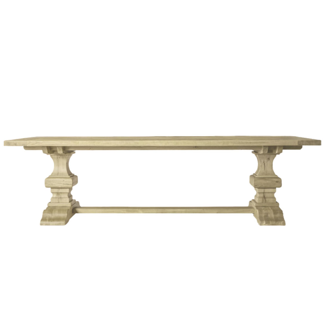 Elm Pedestal Dining Table L2440mm Dining Furniture Beachwood Designs