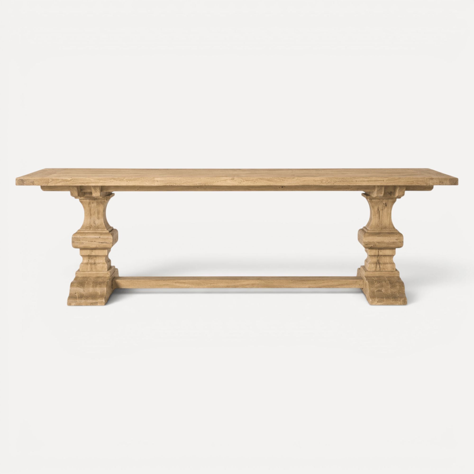 Elm Pedestal Dining Table L2440mm Dining Furniture Beachwood Designs 