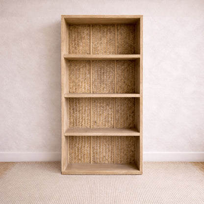 Elm &amp; Rattan Cabinet Office &amp; Storage Furniture Beachwood Designs 