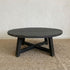 Elm Round Coffee Table - D1050mm - Black Living Furniture Beachwood Designs 