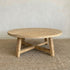 Elm Round Coffee Table - D1050mm - Natural Living Furniture Beachwood Designs 