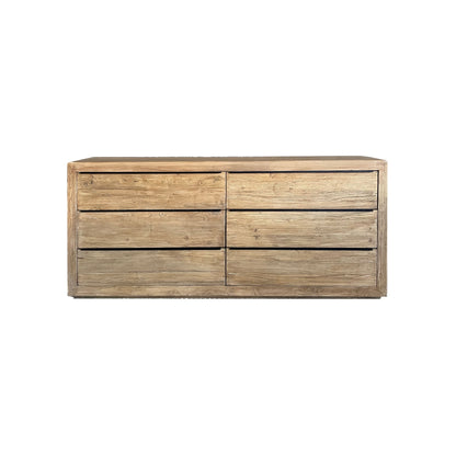 Elm Sideboard L1830mm - 6 Drawers Living Furniture Beachwood Designs