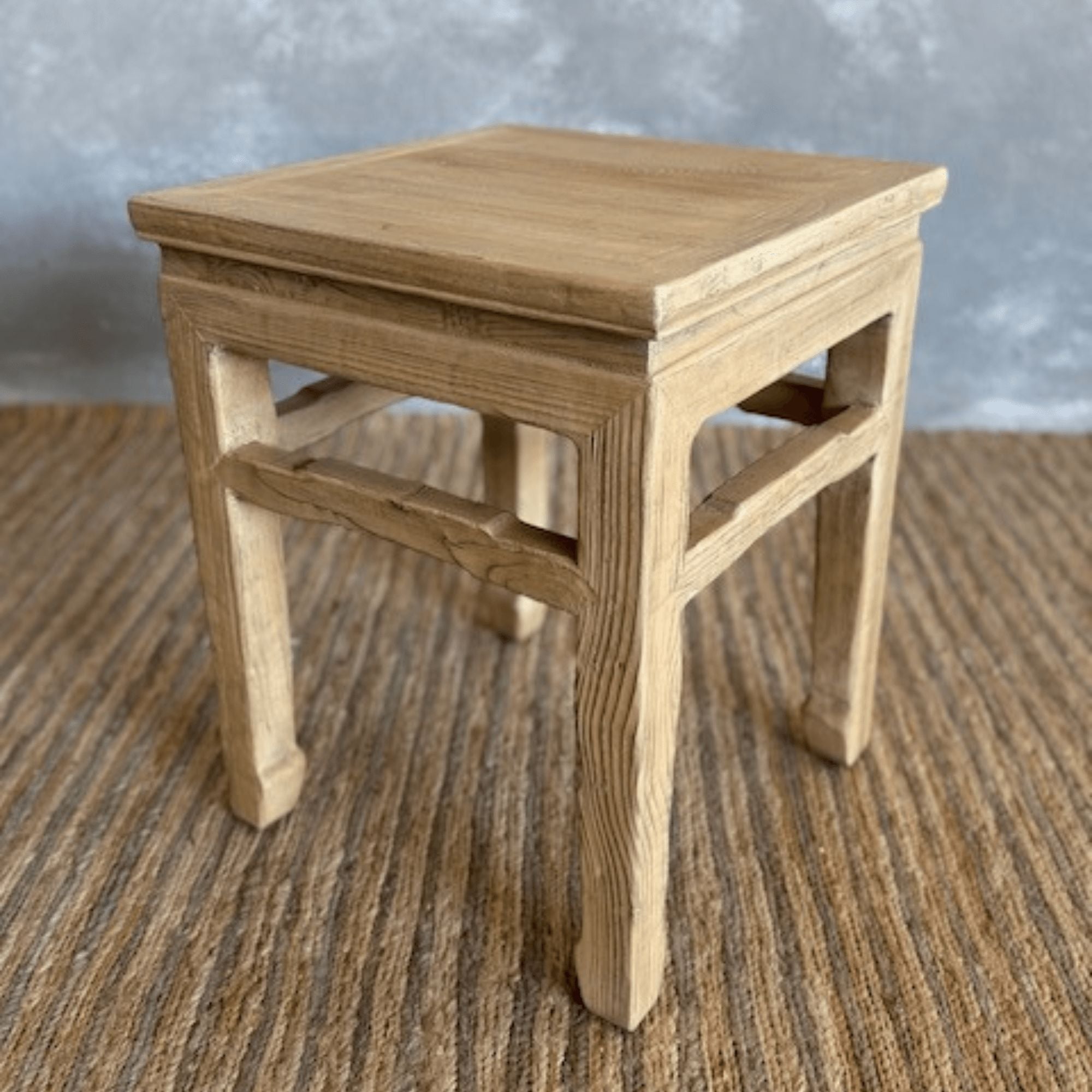 Elm Square Side Table L400mm - Natural Living Furniture Beachwood Designs 