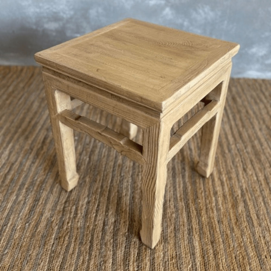 Elm Square Side Table L400mm - Natural Living Furniture Beachwood Designs 