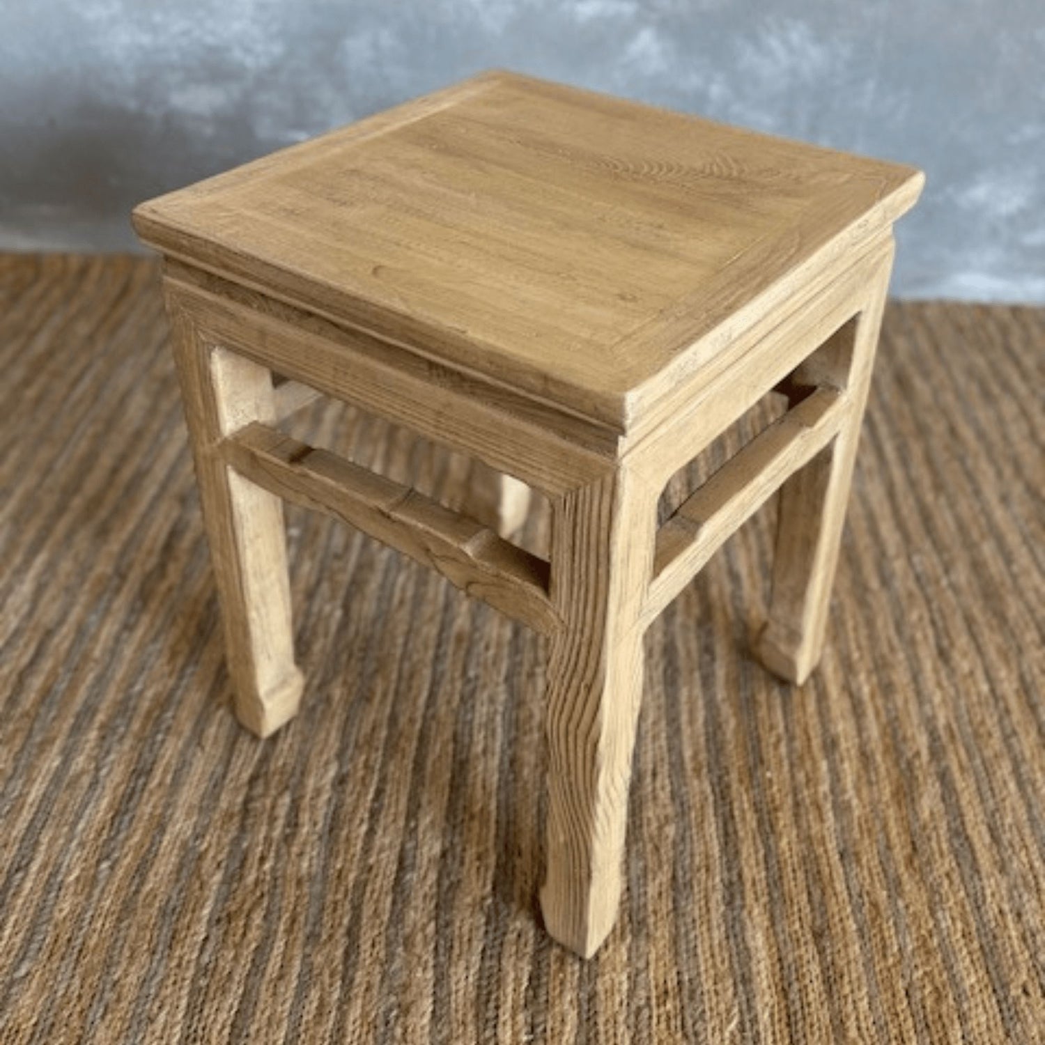 Elm Square Side Table L400mm - Natural Living Furniture Beachwood Designs 