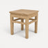 Elm Square Traditional Side Table - L500mm Living Furniture Beachwood Designs 
