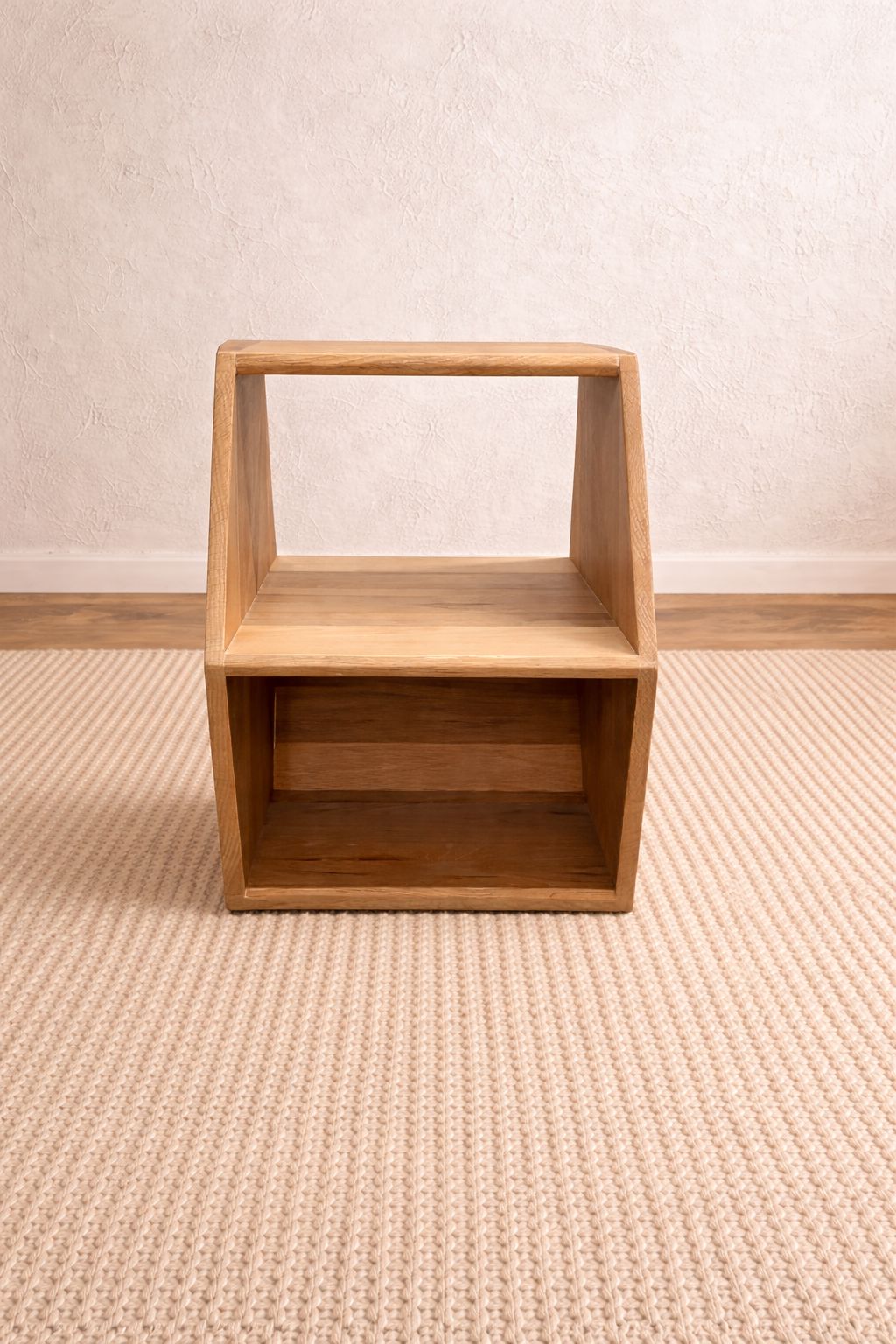 Freya Oak Hexagon Side Table Living Furniture Beachwood Designs 