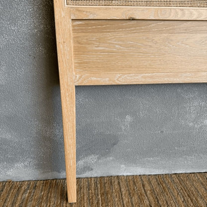Freya Rattan Bedhead - King Bedroom Furniture Beachwood Designs 