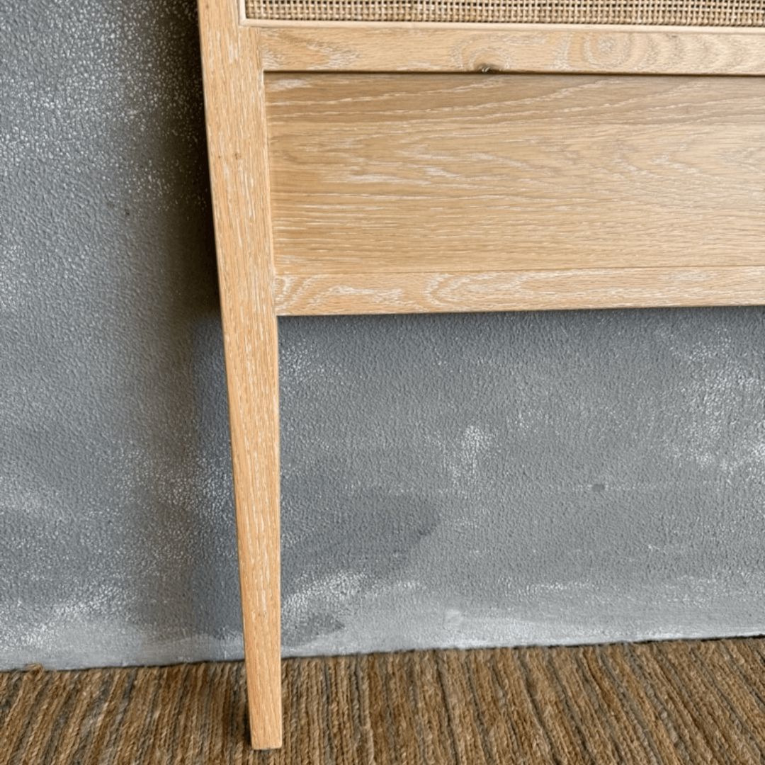 Freya Rattan Bedhead - Queen Bedroom Furniture Beachwood Designs 