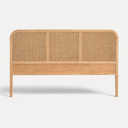 Freya Rattan Bedhead - Queen Bedroom Furniture Beachwood Designs 