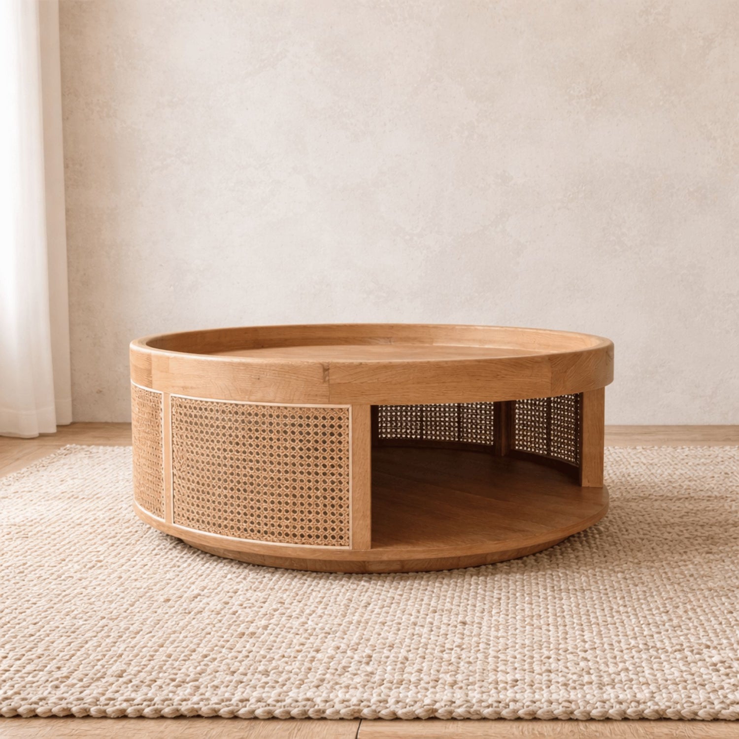 Freya Round Coffee Table Living Furniture Beachwood Designs 