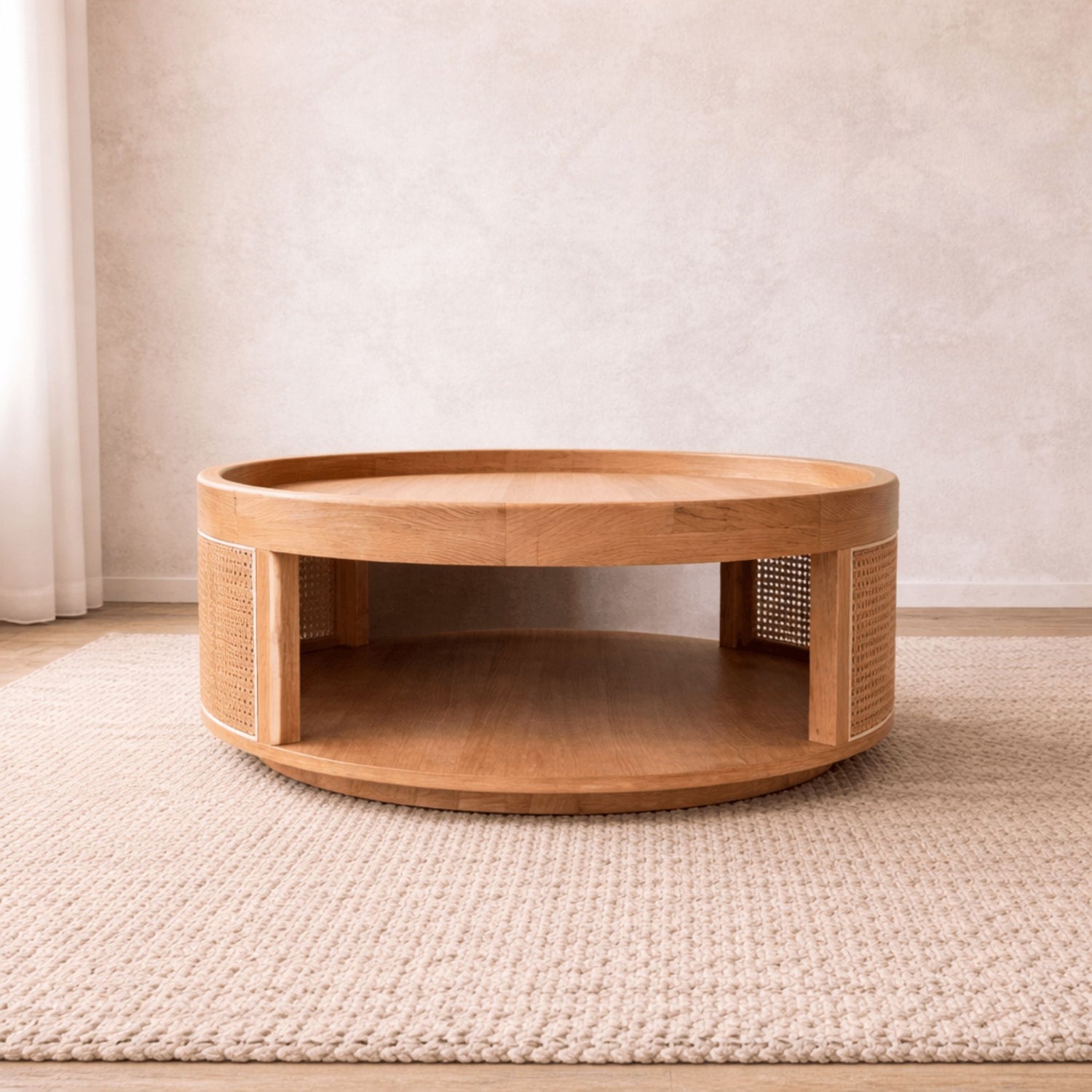 Freya Round Coffee Table Living Furniture Beachwood Designs 