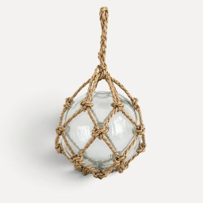 Glass Hanging Buoy Homewares Beachwood Designs 