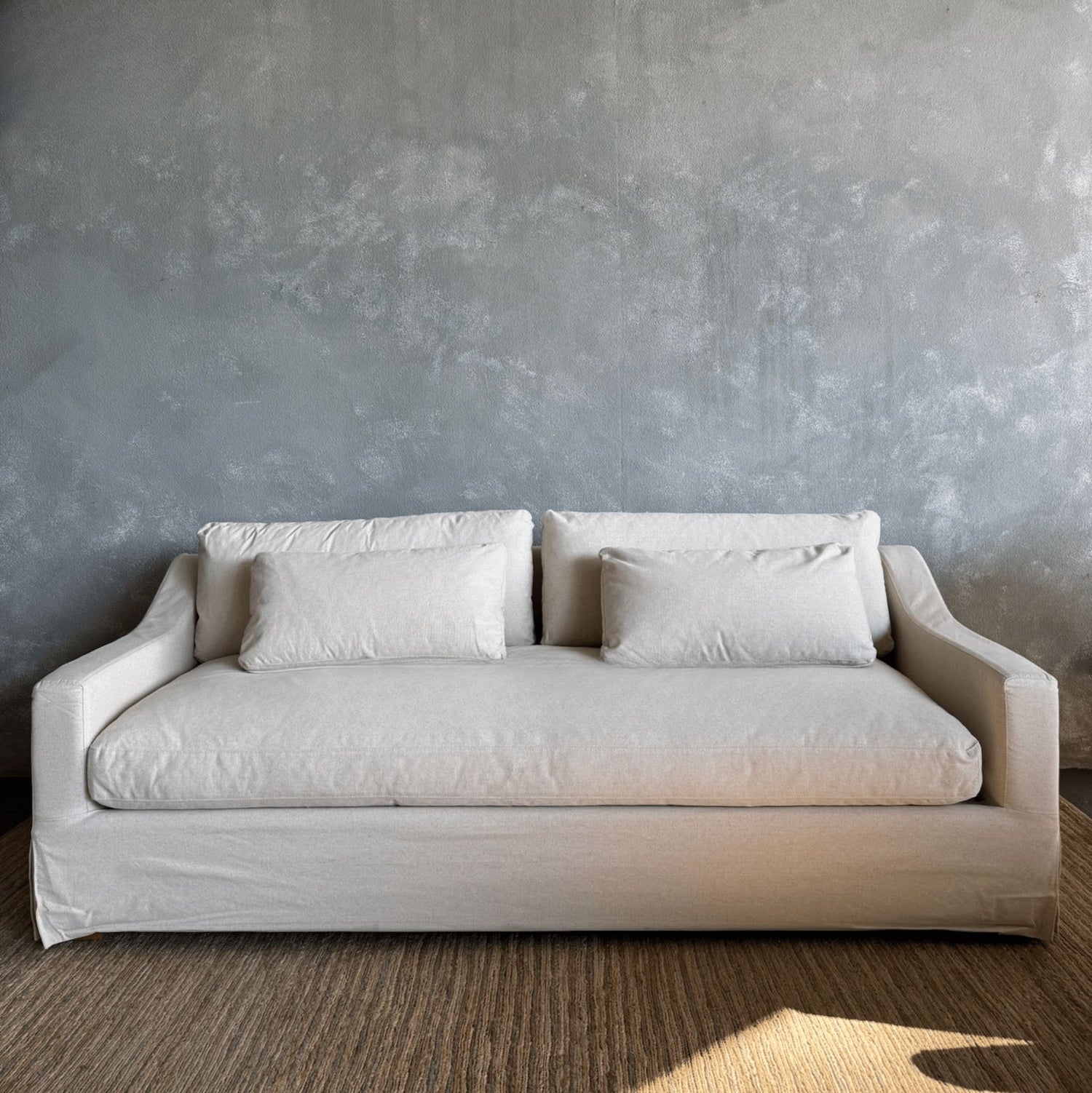 Hamilton Sofa - 3 Seater - Salt &amp; Pepper Living Furniture Beachwood Designs 