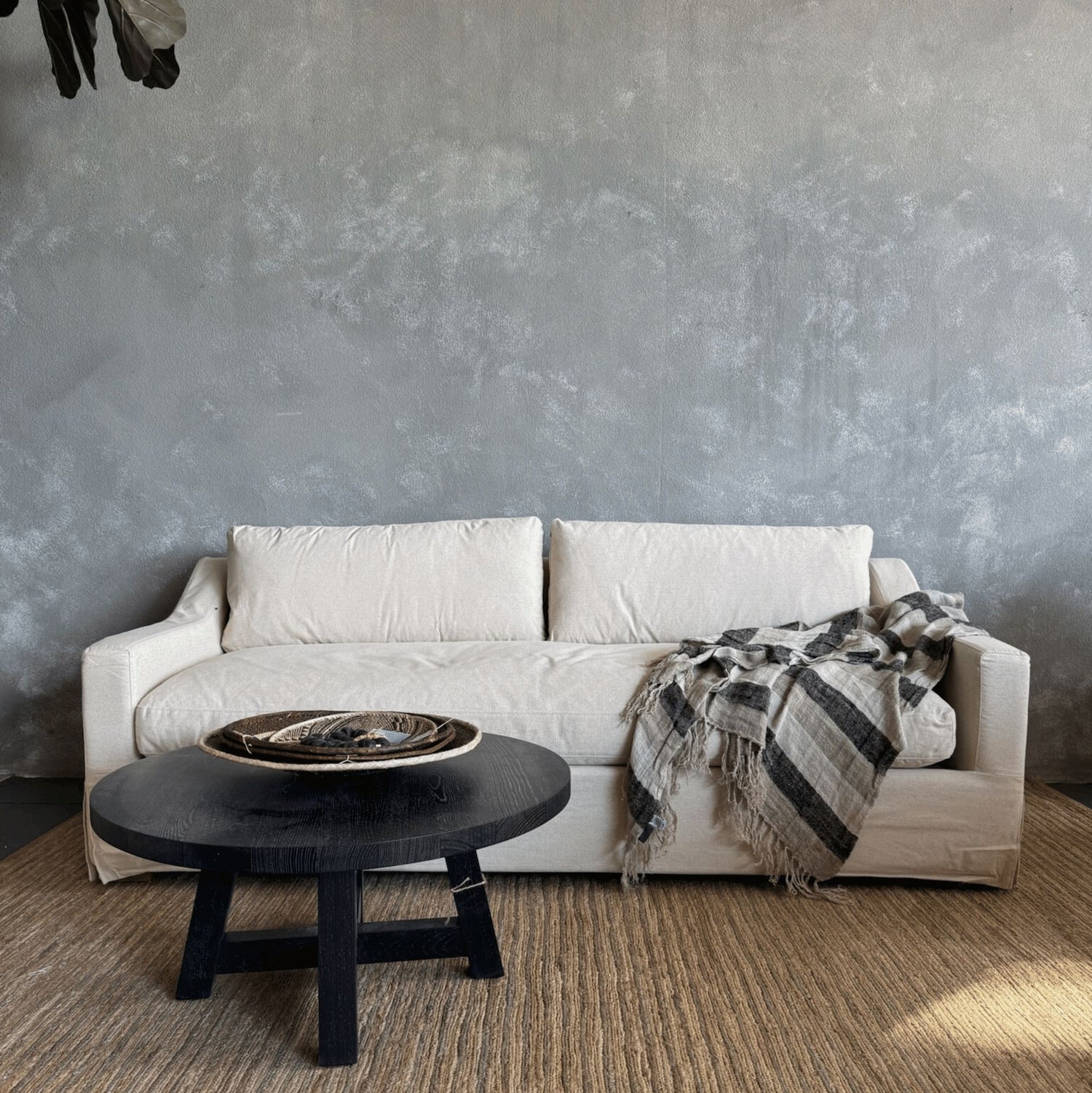 Hamilton Sofa - 3 Seater - Salt &amp; Pepper Living Furniture Beachwood Designs 