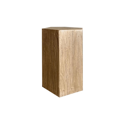 Hexagon Elm Side Table Living Furniture Beachwood Designs Natural 