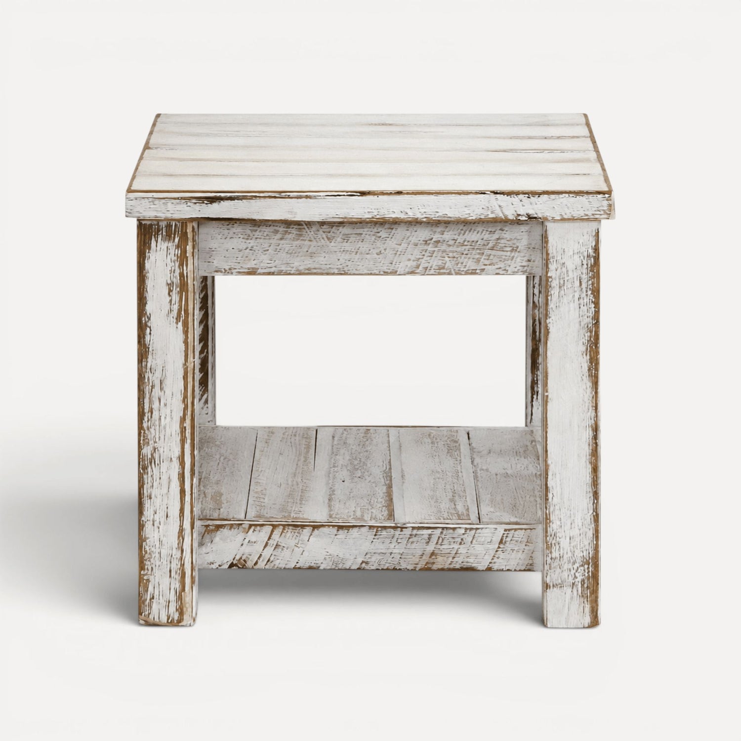 Indoor White Wash Side Table Living Furniture Beachwood Designs 