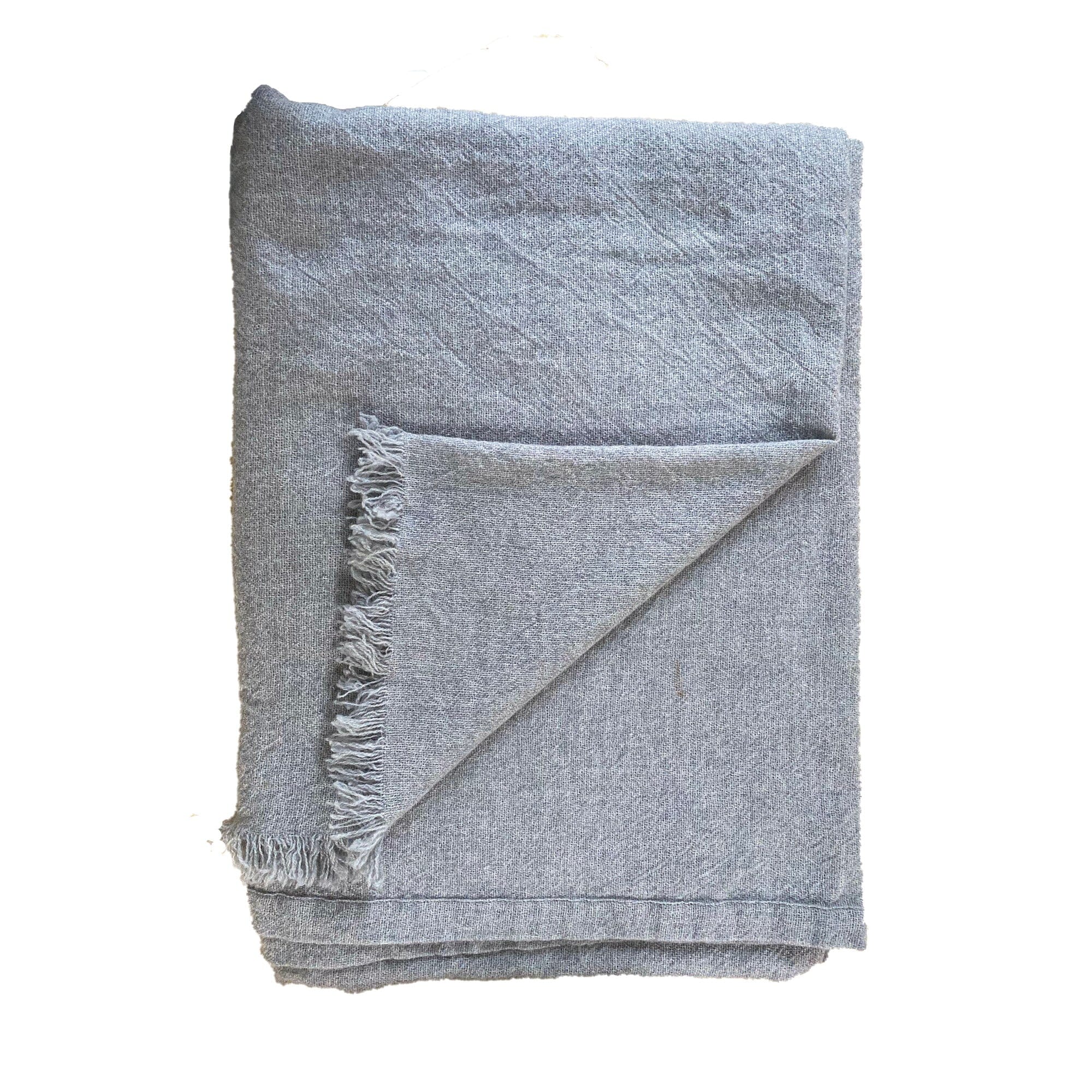 Italian Cashmere Scarf - Grey Homewares Beachwood Designs