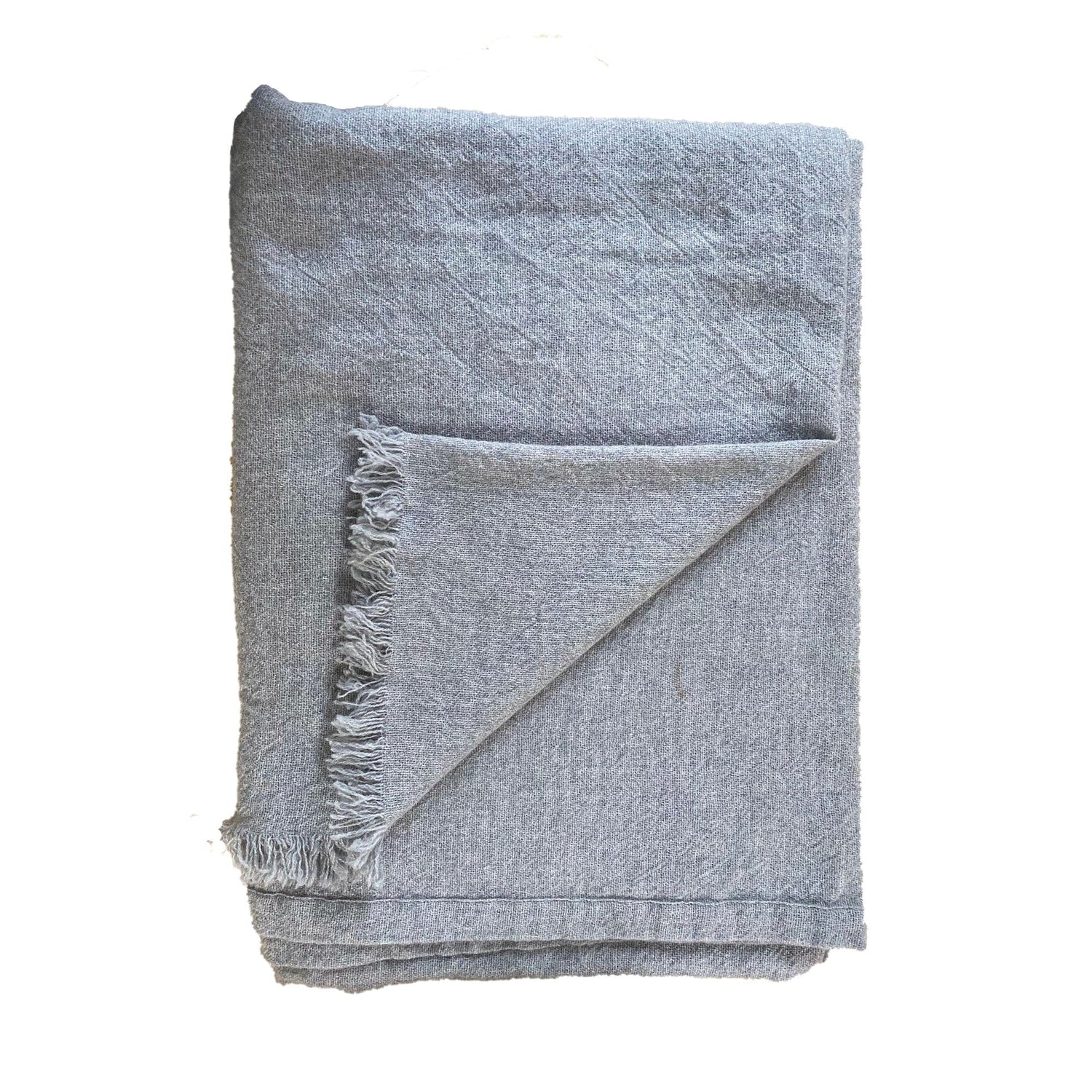 Italian Cashmere Scarf - Grey Homewares Beachwood Designs 