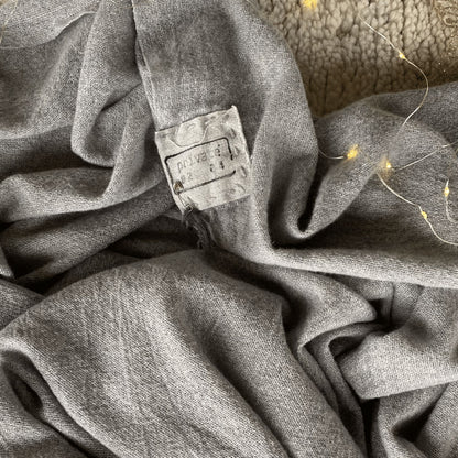 Italian Cashmere Scarf - Grey Homewares Beachwood Designs