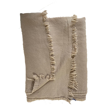 Italian Cashmere Scarf Homewares Beachwood Designs Caramel 