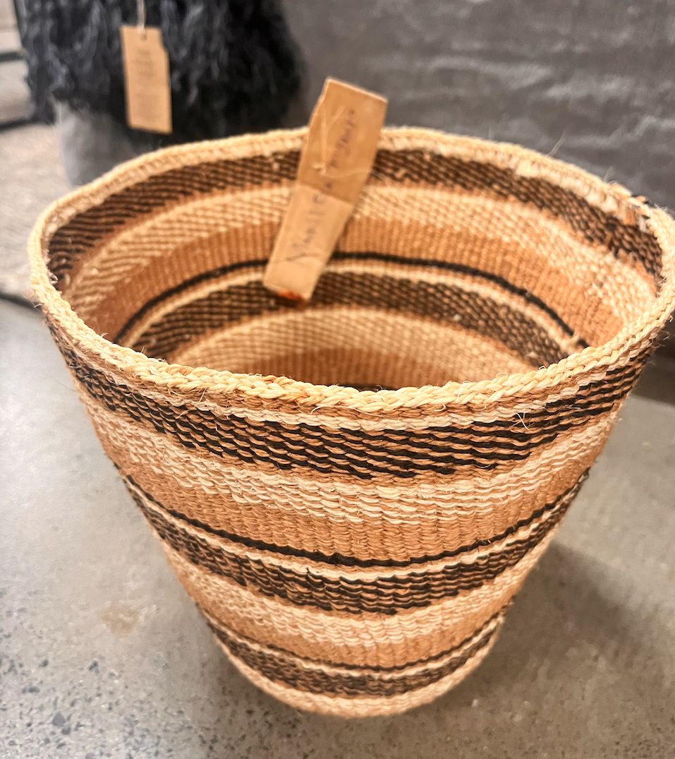 Kenyan Subira Basket - Medium Homewares Beachwood Designs 
