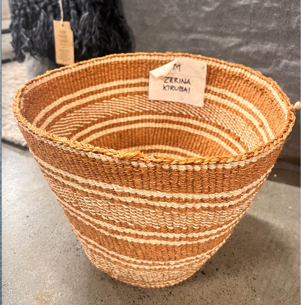 Kenyan Subira Basket - Medium Homewares Beachwood Designs 