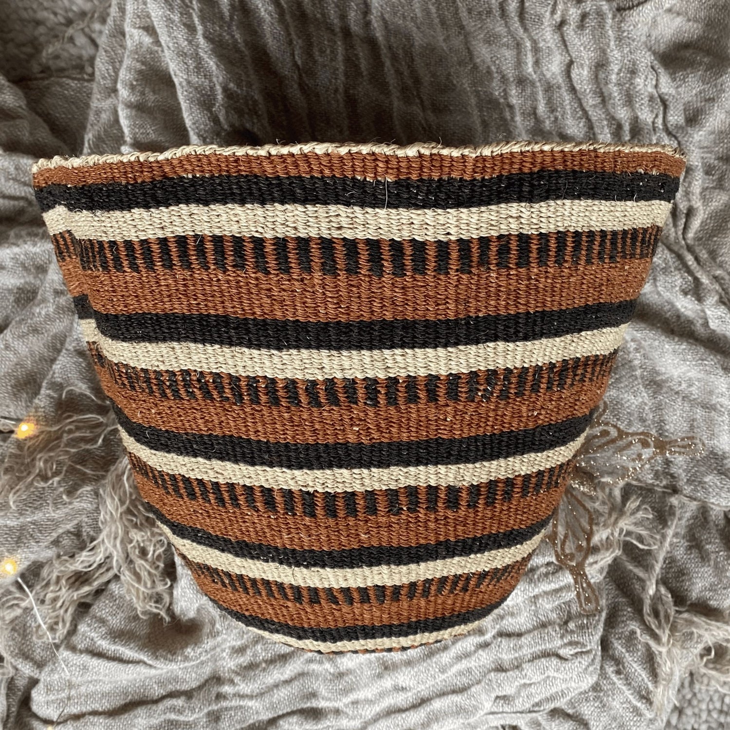 Kenyan Subira Basket - Medium Homewares Beachwood Designs