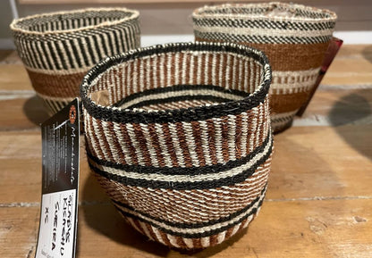 Kenyan Subira Basket - X Small Homewares Beachwood Designs 