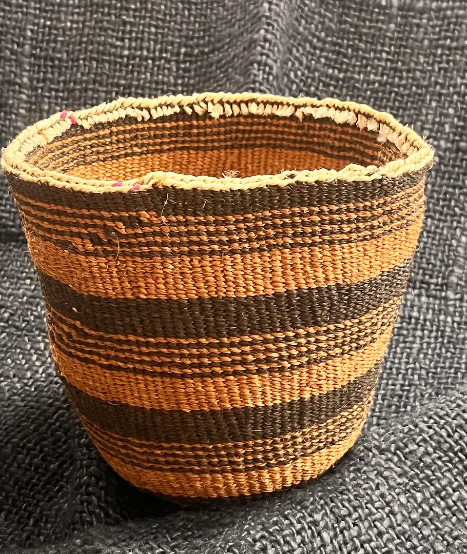 Kenyan Subira Basket - X Small Homewares Beachwood Designs 
