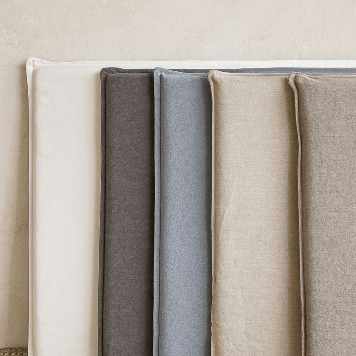 Laguna Linen Bedhead - Queen Bedroom Furniture Beachwood Designs 