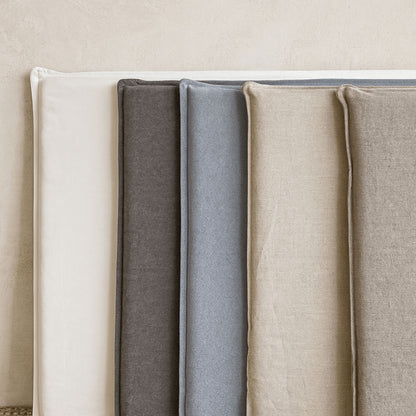 Laguna Linen Bedhead - Queen Bedroom Furniture Beachwood Designs 