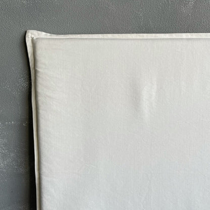 Laguna Linen Bedhead - Queen Bedroom Furniture Beachwood Designs Chalk Linen Cotton 